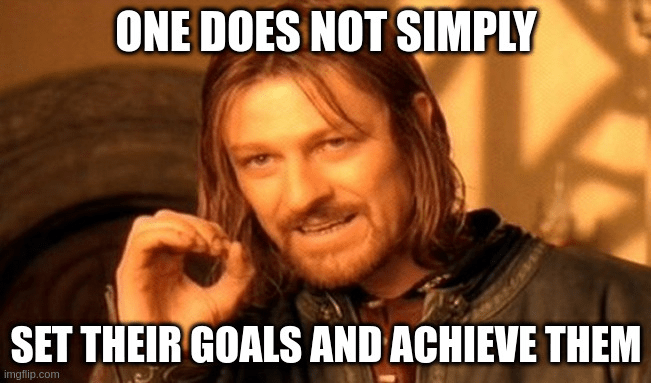 achieving goals